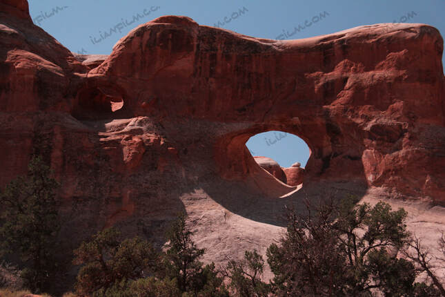 Tunnel Arch in Arches national Park