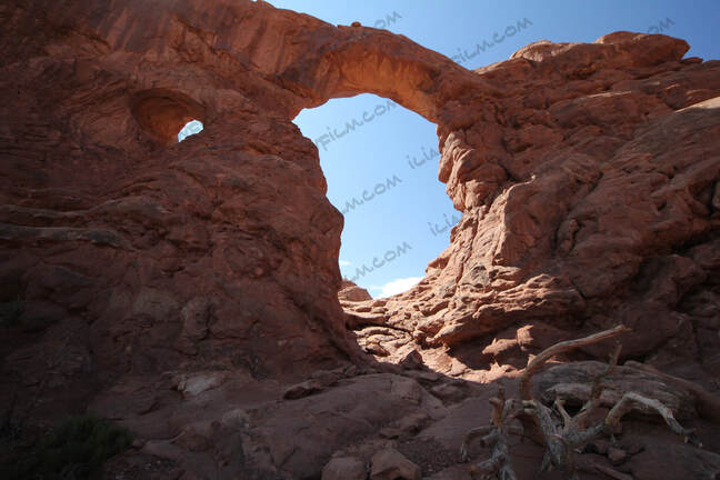 Turret arch in Arches national park