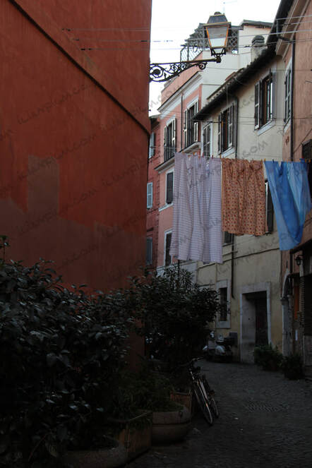Trastevere neighborhood in Rome