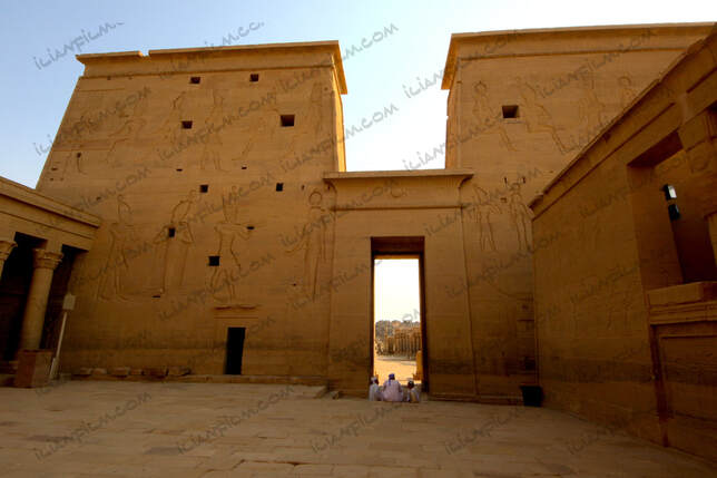 Philae temple in Aswan, Egypt