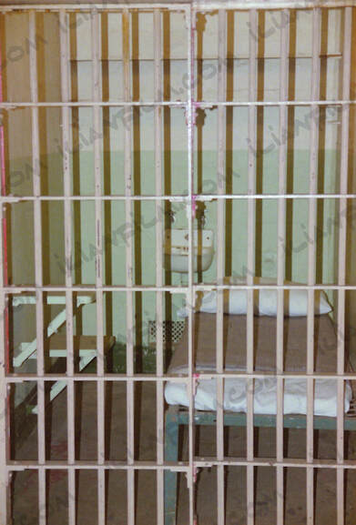 The cell of Al Capone in Alcatraz